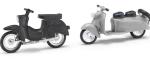 Busch Scooter gris clair/noir
